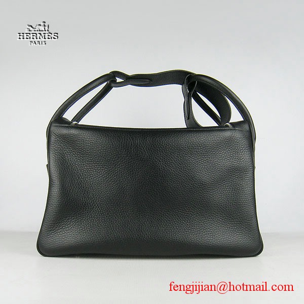 Hermes Women Shoulder Bag Black 6208